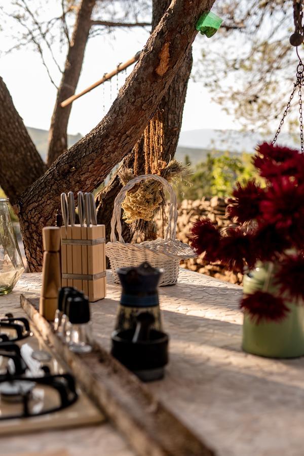 Plage Cachee - Glamping Vrboska Kültér fotó